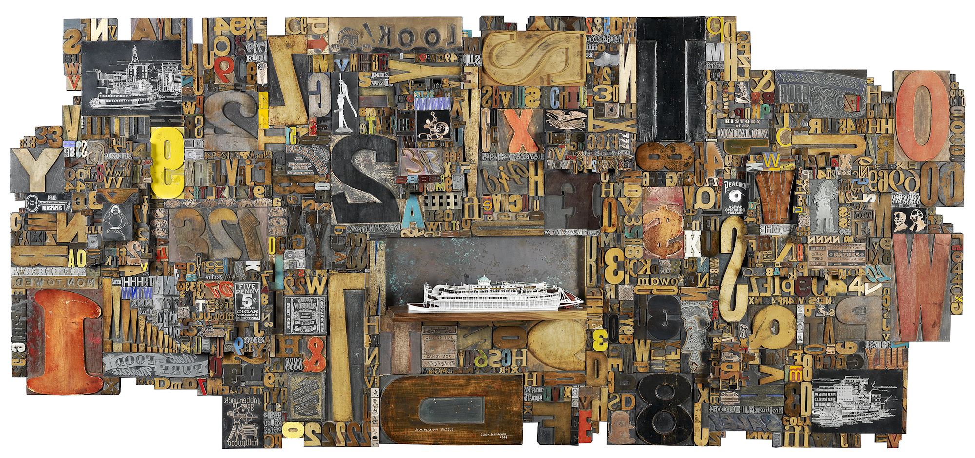 A Mississippi Puzzle commission by Lloyd Schermer